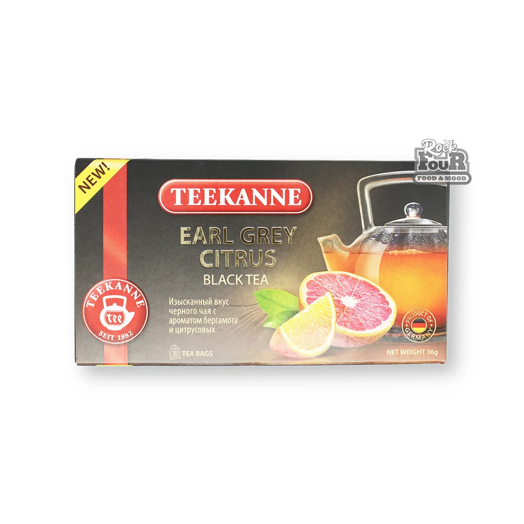 Սև թեյ «Teekanne Earl Grey Citrus» 20հ 36գ